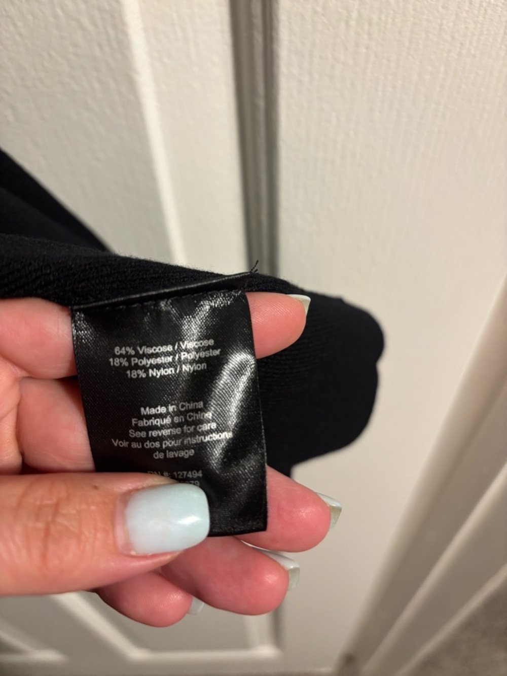 Heartloom Black Ribbed Knit Mini Dress - Picture 5 of 5